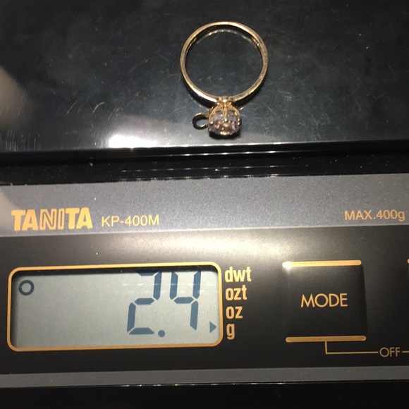 New 14K  gold  engagement ring - Picture 4 of 7